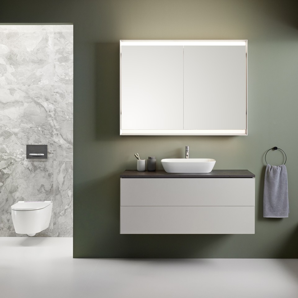 Più spazio, pulizia e flessibilità in bagno grazie ai prodotti Geberit ONE