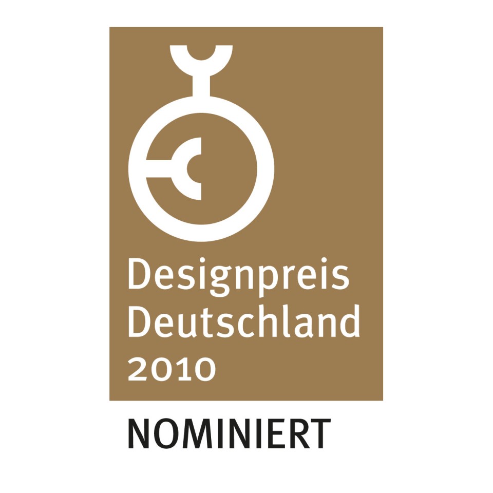 Nominato per il premio di design della Repubblica federale tedesca 2010