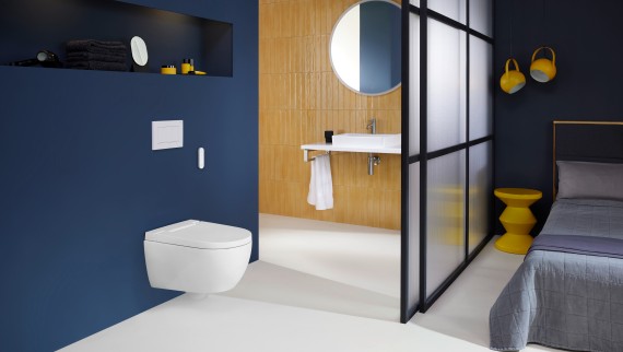 Geberit AquaClean Alba in un hotel Geberit AquaClean Alba in un hotel