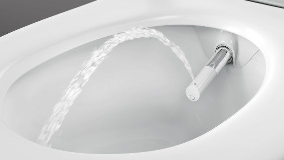 Geberit AquaClean Sela con getto WhirlSpray